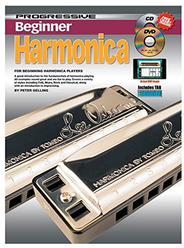 Peter Gelling: Progressive Beginner Harmonica. Für Mundharmonika