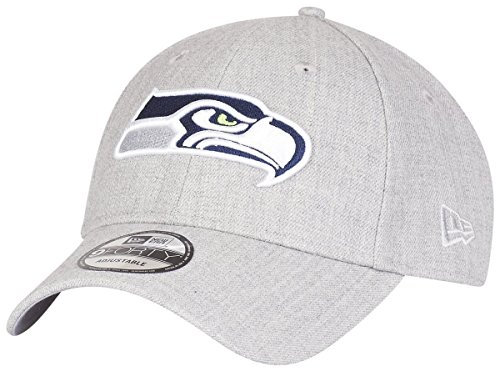 New Era 9Forty Strapback Cap - Seattle Seahawks Heather grau