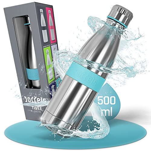 boddels Trinkflasche Twee 500ml - Deine Isolierflasche für jeden Anlass (Türkisblau)