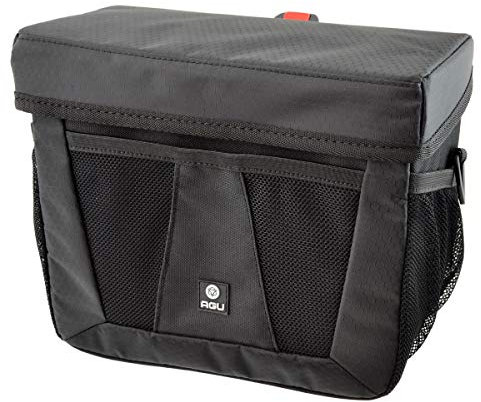 AGU Box Lenkertasche Performance - Schwarz - KLICKfix - 8 L - Recyceltes Polyester