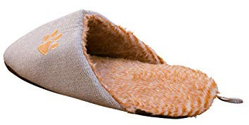 Lycce Katzenhöhle Kuschelschuh beige braun für kleine Hunde und Katzen