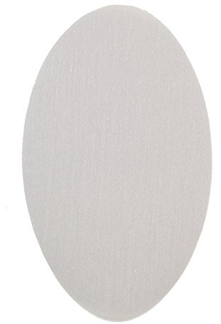 Haberdashery Online 6 Patches zum aufbügeln Farbe Hellgrau. Bügeleisen Reparatursatz 16 x 10 cm. RP20