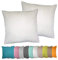 MOON Luxury Doppelpack Kissenhülle in Struktur-Optik Chenille garngefärbt 2 x Kissenbezug 40x40 cm Creme