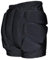 CRS Cross Gepolsterte Eiskunstlauf-Shorts - Crash Butt Pads für Hüfte Steißbein & Po, Damen, Größe XL, Schwarz, 46