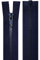 1 Reißverschluss Kunststoff-Profil 5mm 35 cm teilbar, Autolock, Farbwahl, Farbe:marineblau