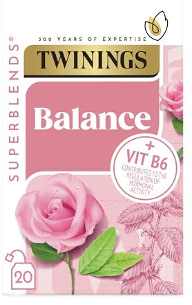 Twinings Superb Superblends Balance Tea With Rose And Lemon Balm 20ea