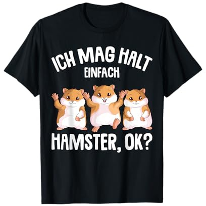 Hamster Ich mag halt Hamster Mädchen Kinder T-Shirt