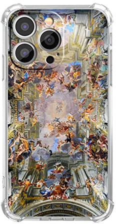 Vesidurt Renaissance Art for iPhone 13 Pro Case,Aesthetic Europe Painting,Unique Soft TPU Bumper Case Compatible with iPhone 13 Pro
