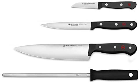 WÜSTHOF Juego de cuchillos Gourmet de 4 piezas para chef