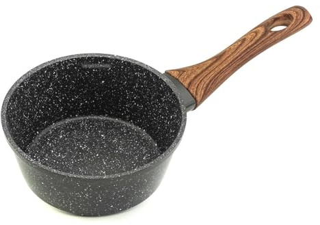 SSW Alu Stieltopf Crispy Natura Wood (16 cm/ 7 cm)