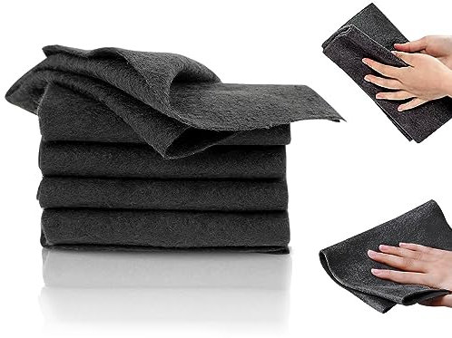 AWAVM 12 Pcs Thickened Magic Cleaning Cloth, Streak-Free Reusable Microfiber Cleaning Towels, Rag Cleaning Cloths,Lint Free Coth,Glass Cloths(30 * 30cm/40 * 30cm/40 * 50cm)