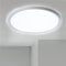 XMTECH Deckenlampe LED Deckenleuchte Flach Rund, 72W Ø45cm, Rund Badezimmer Lampe, Badlampe Decke Küchenlampen,IP44 Wasserfest, für Badezimmer, Schlafzimmer, Küche, Flur, Weiß