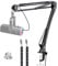 YOUSHARES AM8 Mic Arm - Microphone Boom Arm Stand Compatible with FIFINE AM8 XLR/USB Gaming Microphone with Cable Sleeve