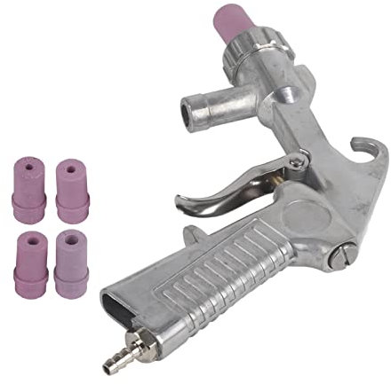 Kit de ponceuse pour compresseur d'air, ponceuse manuelle pneumatique pour l'aluminium, les coquilles de noix et les travaux de sodomie