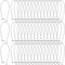 SOFPLATE 1 Scatola 120 Pezzi Ganci per Orecchini Filo Renale Fili per Orecchini In Argento Fili per Orecchie In Acciaio Inossidabile A Forma di U Goccia Ciondola Orecchini Lunghi per Creazione di Gioi