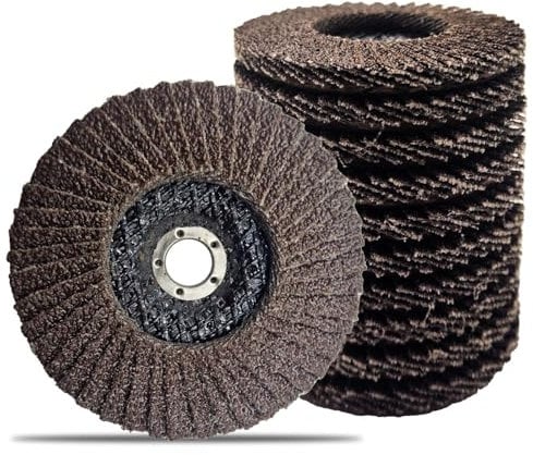 MAKA 10 Dischi da Levigatura e Taglio Abrasivi, Dischi per Smerigliatrice 76mm, Diametro Interno 10mm Ideale per Levigare Legno, Pvc, Resina