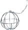 Edelstahl Feeder Ball, Pet Gras Ball Edelstahl, Heuball zum Aufhängen, Nager Futterball Kugel, Metall Heuball, Edelstahl Feeder Spielzeug für Meerschweinchen, Hamster, Kaninchen Nager Fuer