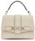 GUESS Nolana Top Handle Flap Bag Taupe