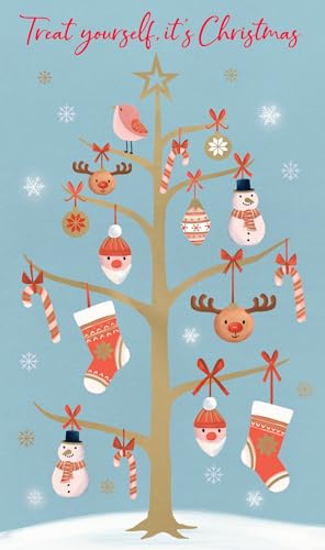 Modern Christmas Tree Christmas Money Wallet Gift Card XMW149