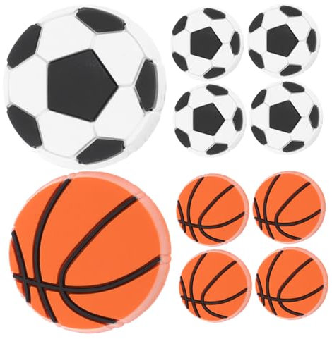 Cabilock 10stücke Sport Schrank Magnete Gummi Kühlschrank Magnete Whiteboard Magnet Dekor Für Küche Schrank Whiteboard