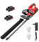 Securex Taille-haie sans Fil 21V, Taille Haie Batterie, Lame Double 51 cm, Batterie 2,0Ah Li-ION Chargeur Inclus, Léger 2,85 kg, Idéal pour Haies Moyennes et Épaisses