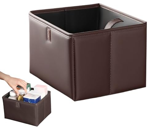 Seyrnicay Poubelle de voiture, poubelle pliable pour voiture, récipient étanche pour bouteille d'eau, organisateur de siège arrière, accessoires de véhicule pour camping-car, berline, camion, maison