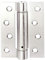 Excel DH467 4 Single Action Spring Hinge, Polished Chrome