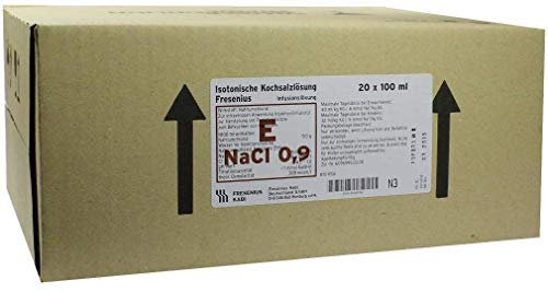 KOCHSALZLÖSUNG 0,9% Glasfl.Fresenius 20X100 ml