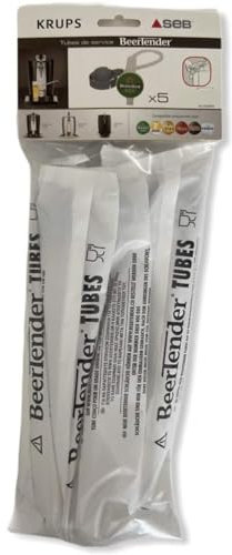 Lot de 10 tubes beertender Fût pour tireuse / pompe a biere de marque seb et krups