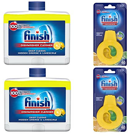 Finish Dishwasher Freshener and Cleaner Multipack