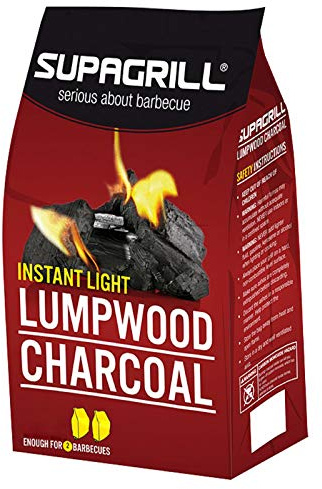 CPL Instant Light Lumpwood Charcoal, 850 g, 2-Piece