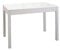 ASTIMESA Mesa de Cocina Extensible con Carro Blanco 70x110cm