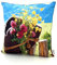 heimtexland ® Outdoorkissen Bedruckt 45x45 Garten Lounge Dekokissen Outdoor Lotus Effekt Typ742 Alpstyle Wanderhut