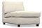 COMFORTLY Schonbezug für Sofa, Bett, handgefertigt, kompatibel mit Kivik, 3-Sitzer-Schlafsofa, nur Bezüge (Krone, elfenbeinfarben)