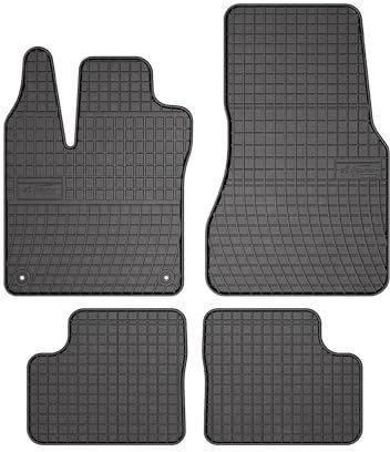 OMAC Gummi Fußmatten für Renault Twingo 2014-2025 Automatten TPE Schwarz 4tlg