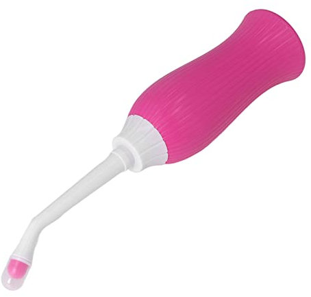 Pulverizador de bidé Portátil, Peribottle Profesional de Alivio Perineal Posparto 450ml para Bebés (Rosa)