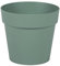 EDA - Pot de Fleur Rond Toscane Ø 15 cm - Volume 1,6 L - Ø 15,3 x H.13,7 cm - Vert Laurier