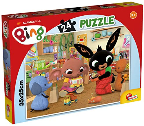 Liscianigiochi BING PUZZLE M-PLUS 24 - AT THE SUPERMARKET!