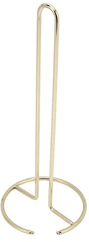 Porte-Papier Hygiénique, Organisateur De Papier Hygiénique Autoportant, Support De Stockage De Rouleau De Papier Hygiénique Support De Papier De Réserve De Tissu pour Bureau Cuisine Bureau(Or)