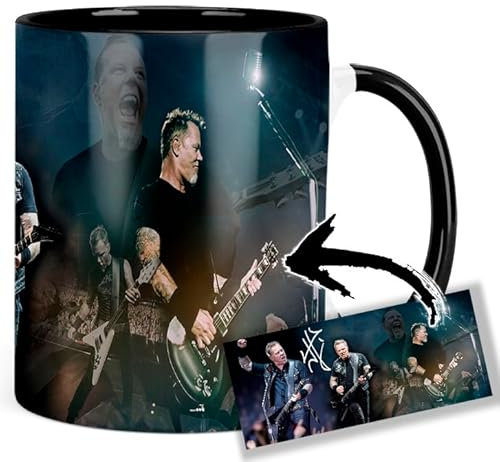 Metallica James Hetfield A Tasse Innen & Henkel Schwarz Keramikbecher Mug