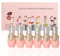 6Pcs Crystal Clear Flower Jelly LippGelee Lippenstift Set, Magic Farbwechsel Temperatur Transparente Kristall Lippenbalsam, Nahrhafte Feuchtigkeitscreme Lipstick, Langanhaltender Lipgloss