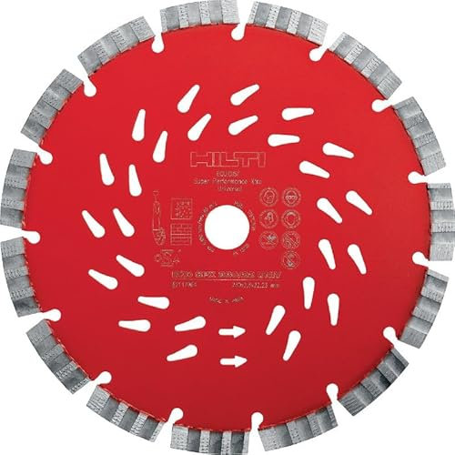 Hilti 2233561 Lot de 6 disques de coupe diamant universels SPX 230/22,23 mm pour meuleuse d'angle / scie (maçonnerie, pierre, béton)