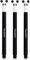 EBERHARD FABER 599017 - Tintenroller radierbar Panda, 3 Animal Erase it Stifte, Gelschreiber blau 0,7 mm