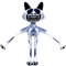 OZXVXZO Zoo-nomaly Peluche, 30cm Zoo-nomaly Spielzeugfiguren, Zoo Horror Game Plush Cushion, Halloween Puppen, Kreative Plüschfigur, Geschenk für Jungen Mädchen Fans