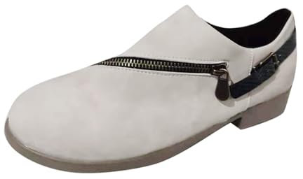 Stivali Donna con Tacco Coperto Stivali da Donna Marroni Stivali Estivi Donna Morbidi Anfibi Donna Texani Stivali Biker Donna Stivaletti Moto Stivali Texani Donna