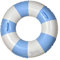 Adult Striped Swimming Buoy - Inflatable Lifebuoy, Anti-Theft Pool Tube with Handles | Thick Inflatable Beach Float for Summer Vacation, Water Fun for Men