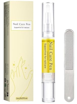 Nagelöl Stift mit Teebaumöl & Vitamin E - Pflegestift für brüchige Nägel, Stärkung und Glanz - Nagelpflege für Männer und Frauen