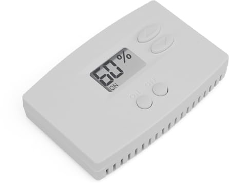 axaiony M76 Digital Wall Mount Dehumidifier Control, Compatible with 1800 Series and E-Series, Wall Mounted Digital Control for Whole Home Dehumidifiers, Model76 24VAC