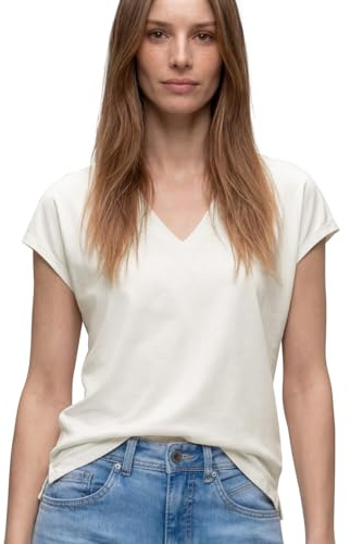 Dropped Shoulder Shirt mit V-Neck
