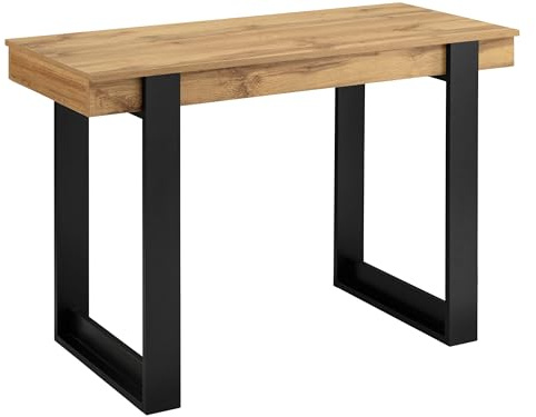 Bosco Schreibtisch in Eicheoptik aus Spanplatte (BxTxH) 110x50x76 cm
